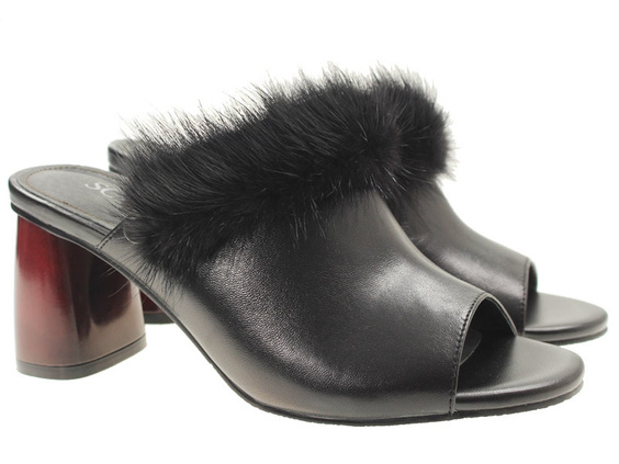 Klapki Scaviola B-114/BLACK