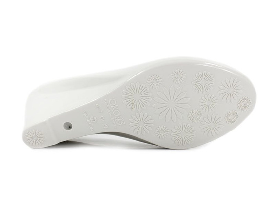 Czółenka Oka-B KEIRA IVORY