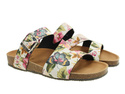 Scholl flip flops Greeny Ranja