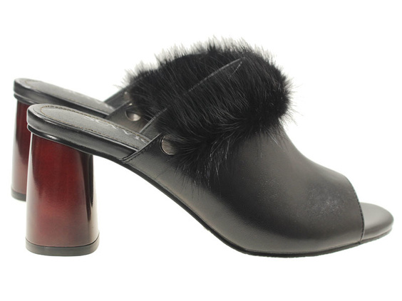 Klapki Scaviola B-114/BLACK