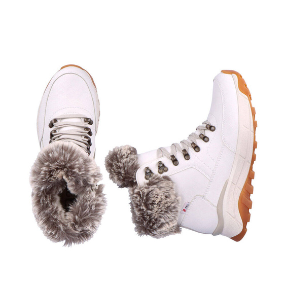 Ankle Boots Rieker Weisse Boots Rieker Winter Boots Weiss/white