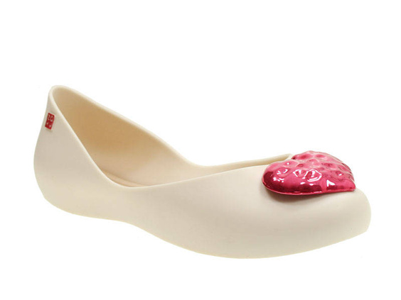 Zaxy New Start Heart Fem ballet flats