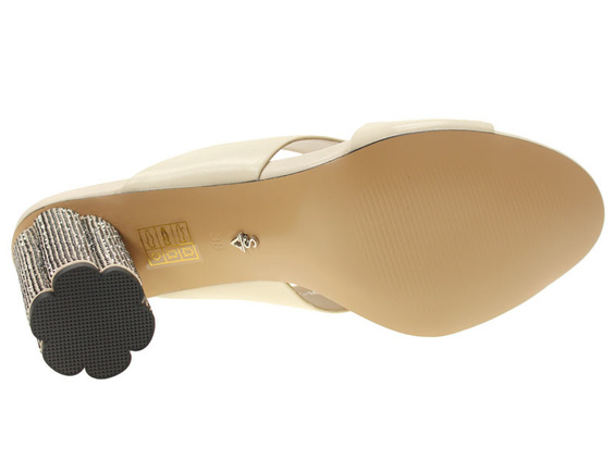 Klapki Scaviola F-145/CREAMY-WHITE