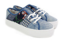 Tenisówki Kylie crazy K1720304/JEANS